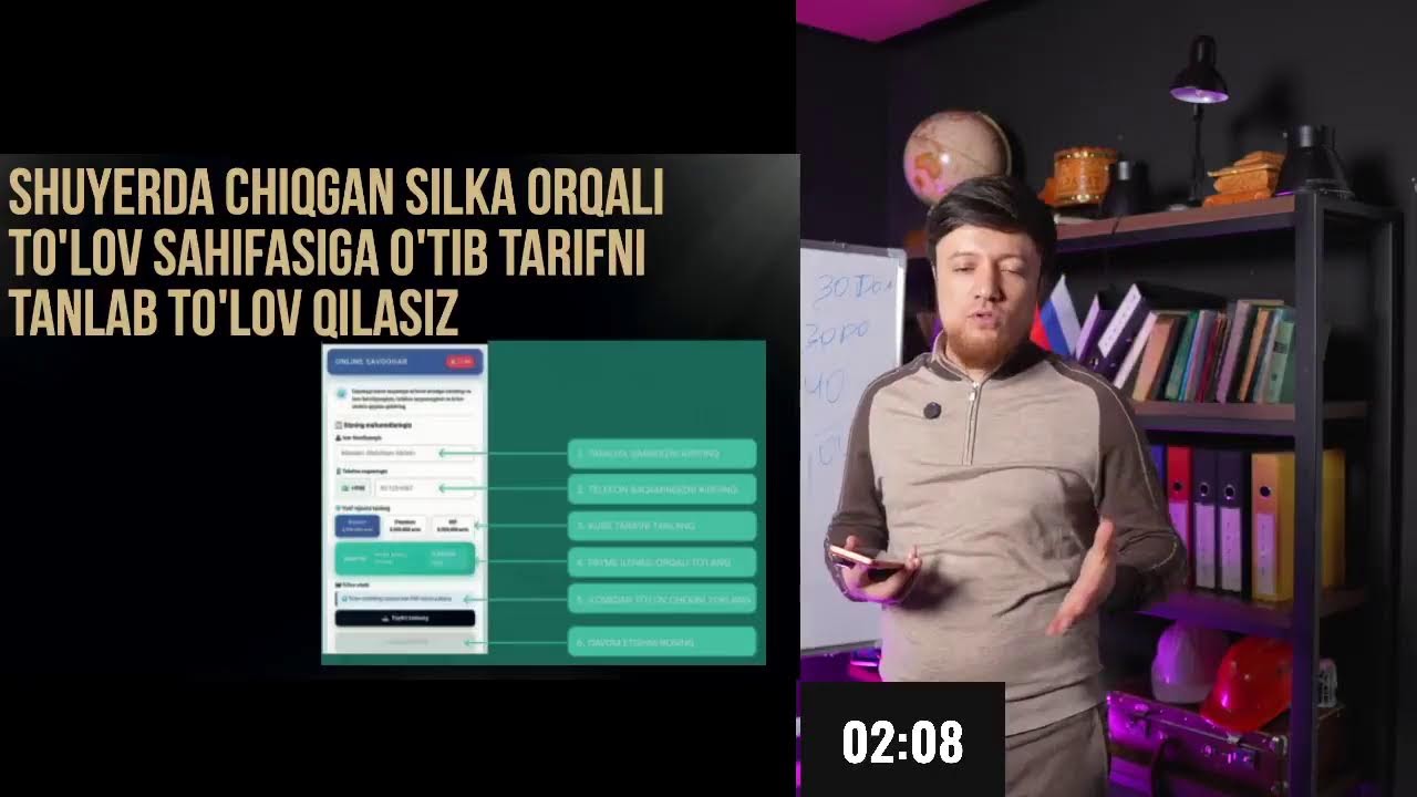 Online Savdo orqali katta daromadga chiqing 1 Kun