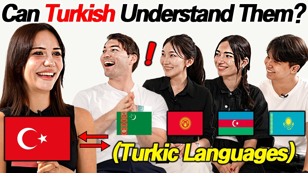 Can Turkish Understand Turkic Languages? l How Similar Are They?
