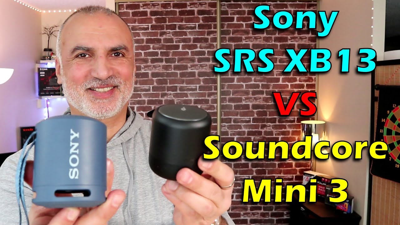 Sony SRS-XB13 vs Soundcore Mini 3 Portable BT Speakers