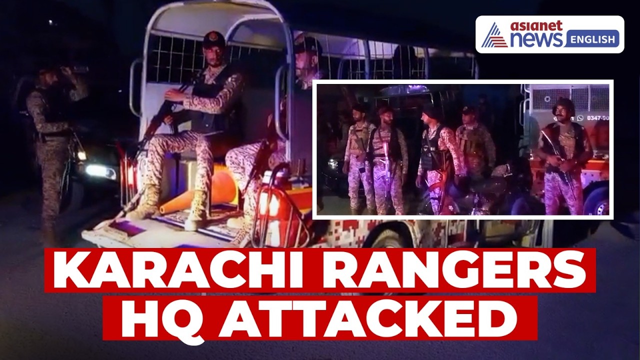 Karachi Rangers HQ Attack, 3 Militants Eliminated | World News