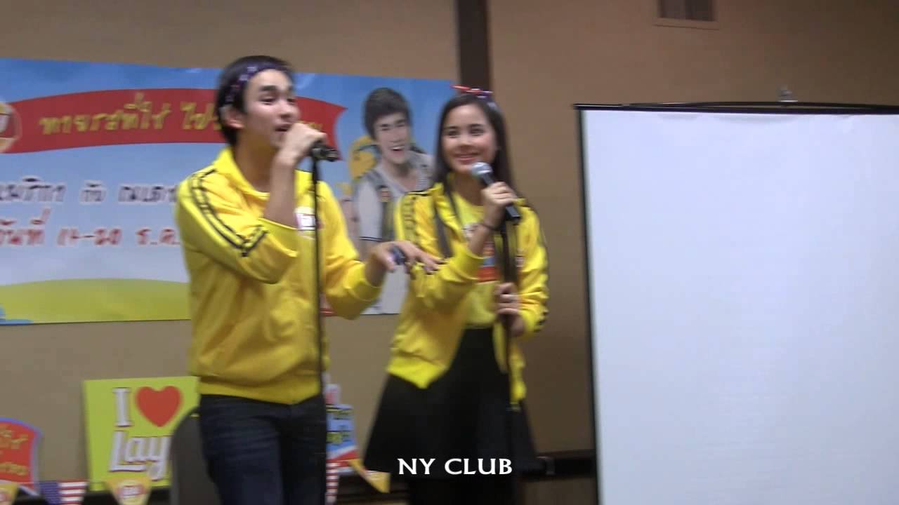 [NY CLUB:Fancam] Nadech&Yaya sing "Lucky" in LA 17/12/12