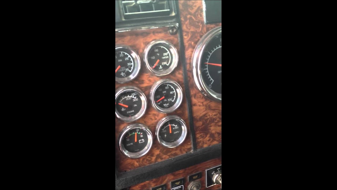 Kenworth W900 Cummins N14 cold start -16 degrees