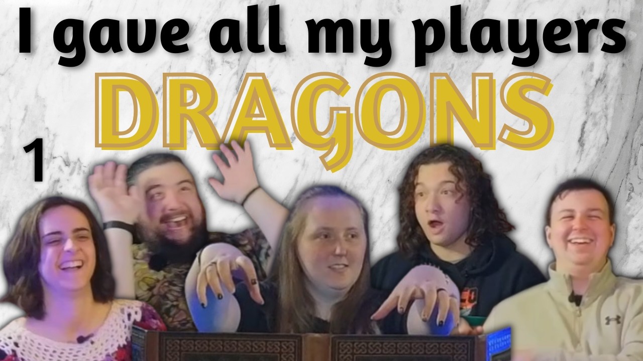 I gave all my players dragons and this happened... | Dragon-Riding University #DnD | Episode 1