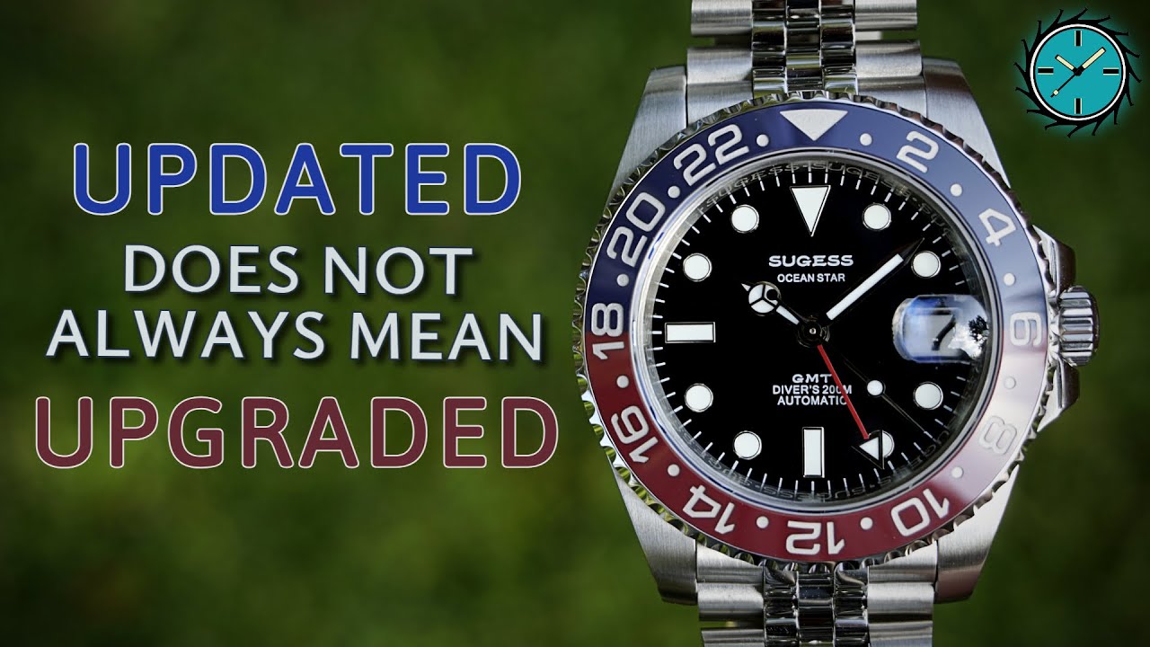 when an update downgrades a watch [ Sugess S420 GMT review]