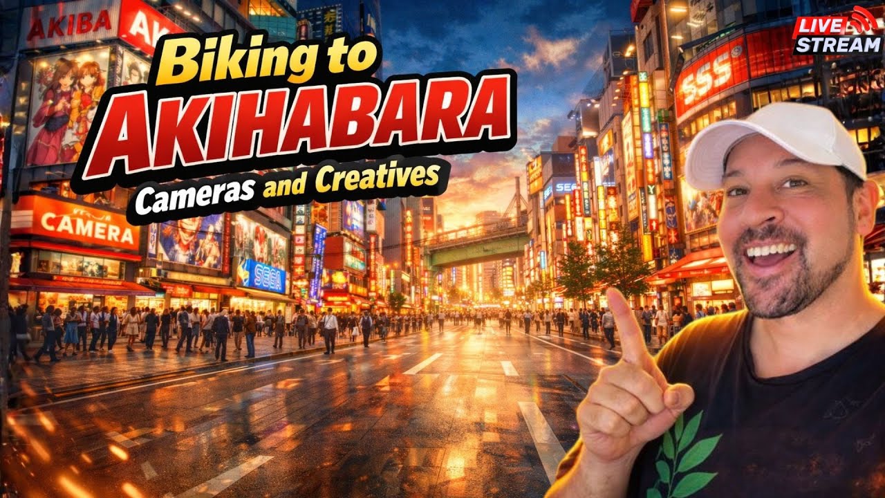 (Japan Live) Exploring Akiba and Interviewing Creatives 