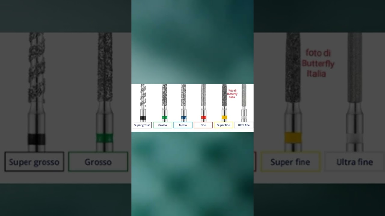 Frese ad uso odontoiatrico: attacchi fresa e tipologie differenti