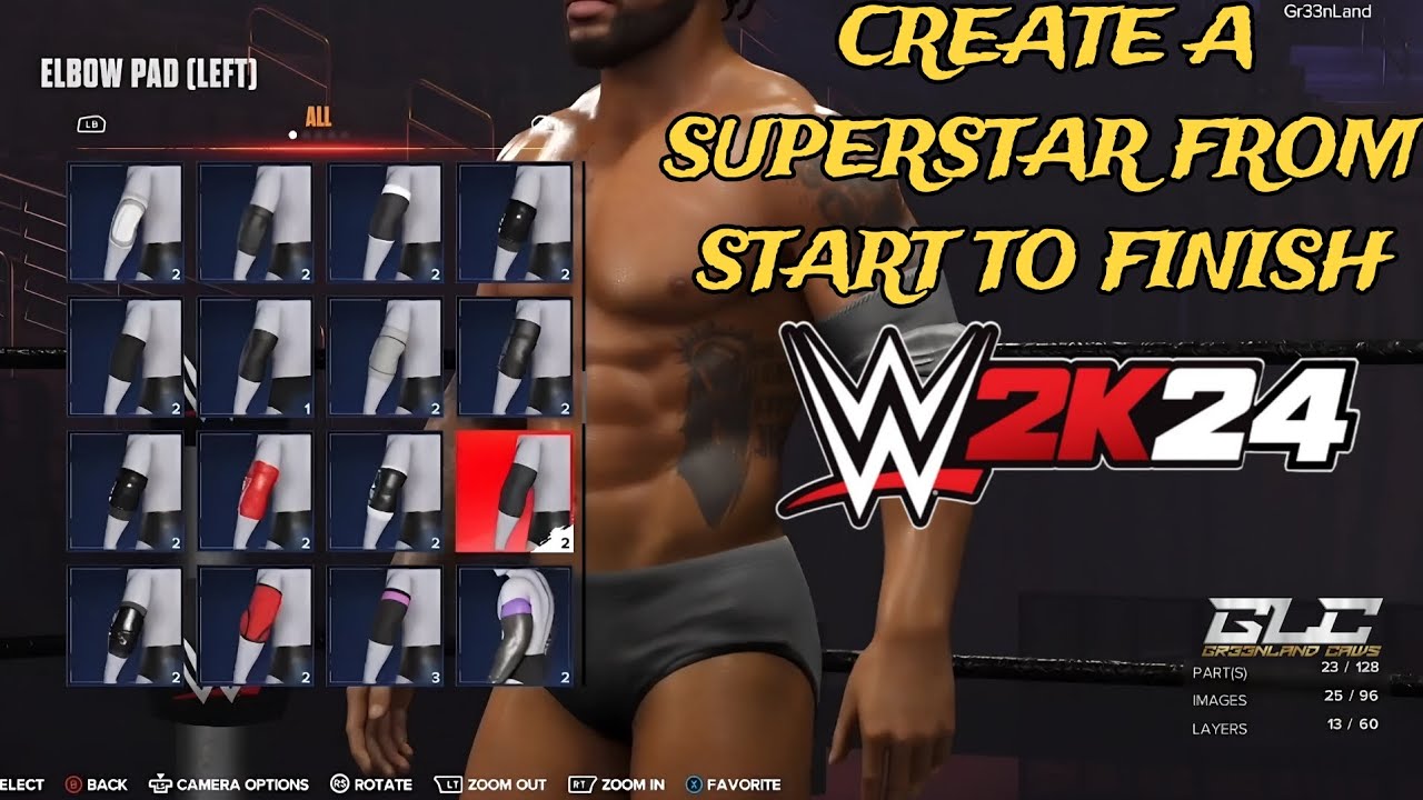 WWE 2K24 CREATING A SUPERSTAR FROM SCRATCH: PART 1