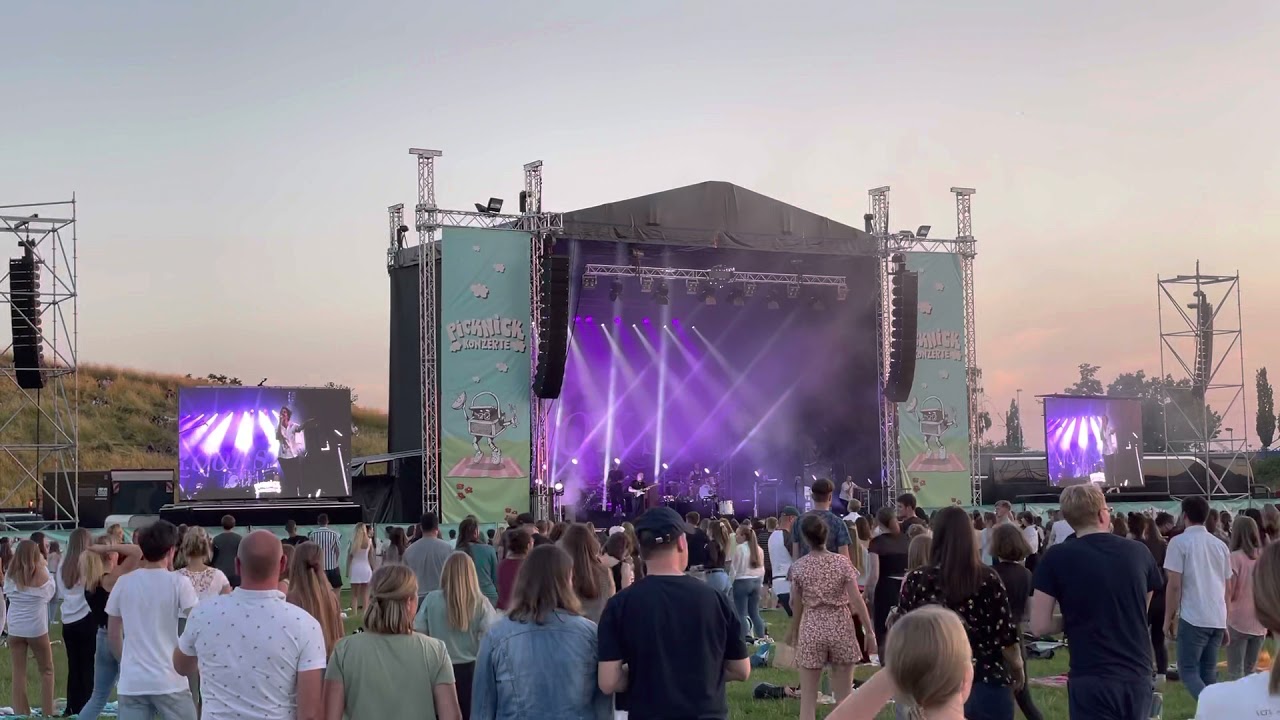 Giant Rooks - (Nightingales of the) Walled City live@Picknickkonzerte Dresden Ostragehege 2021-07-03