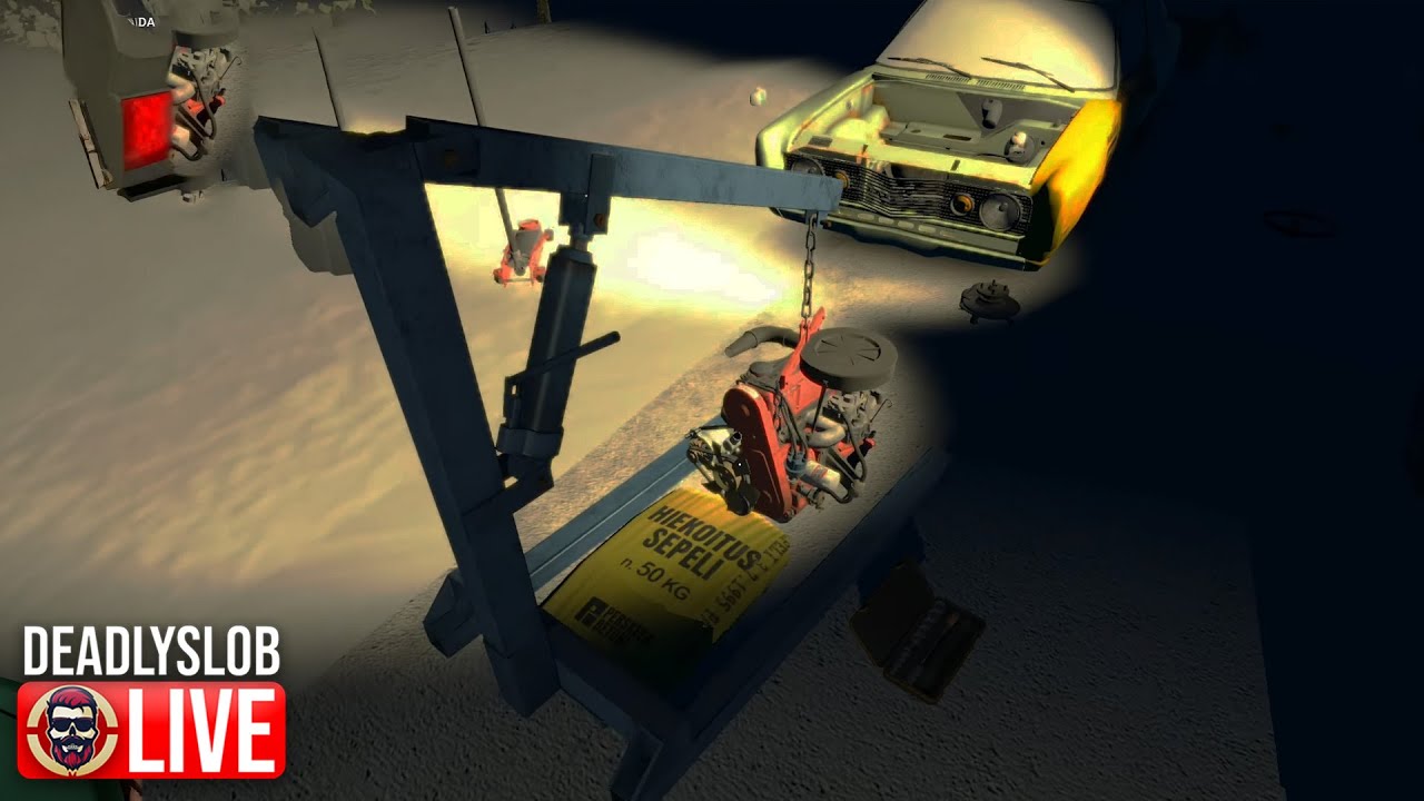 🔴Deadly Plays: MY WINTER CAR - DAY 10