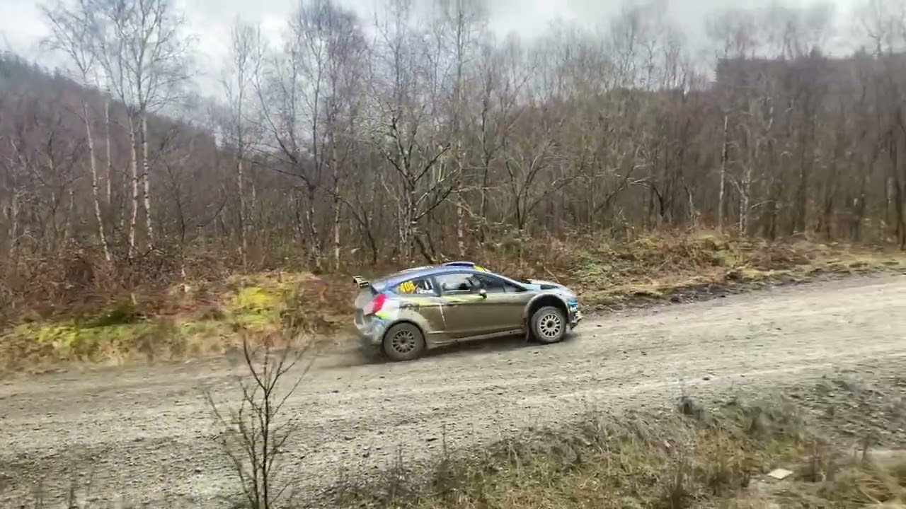 Rally north wales 2023 dyfnant ( with crash )