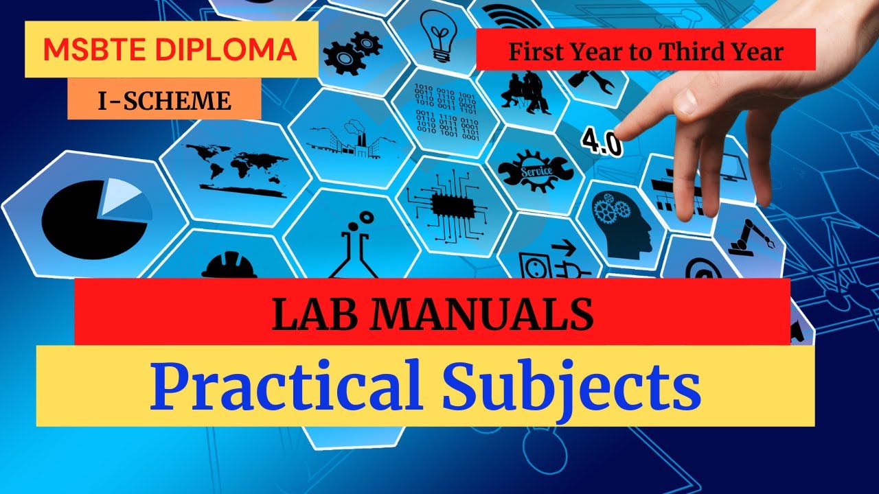 how to download lab manual/msbte diploma/pdf file/first year to third year/Maharashtra.