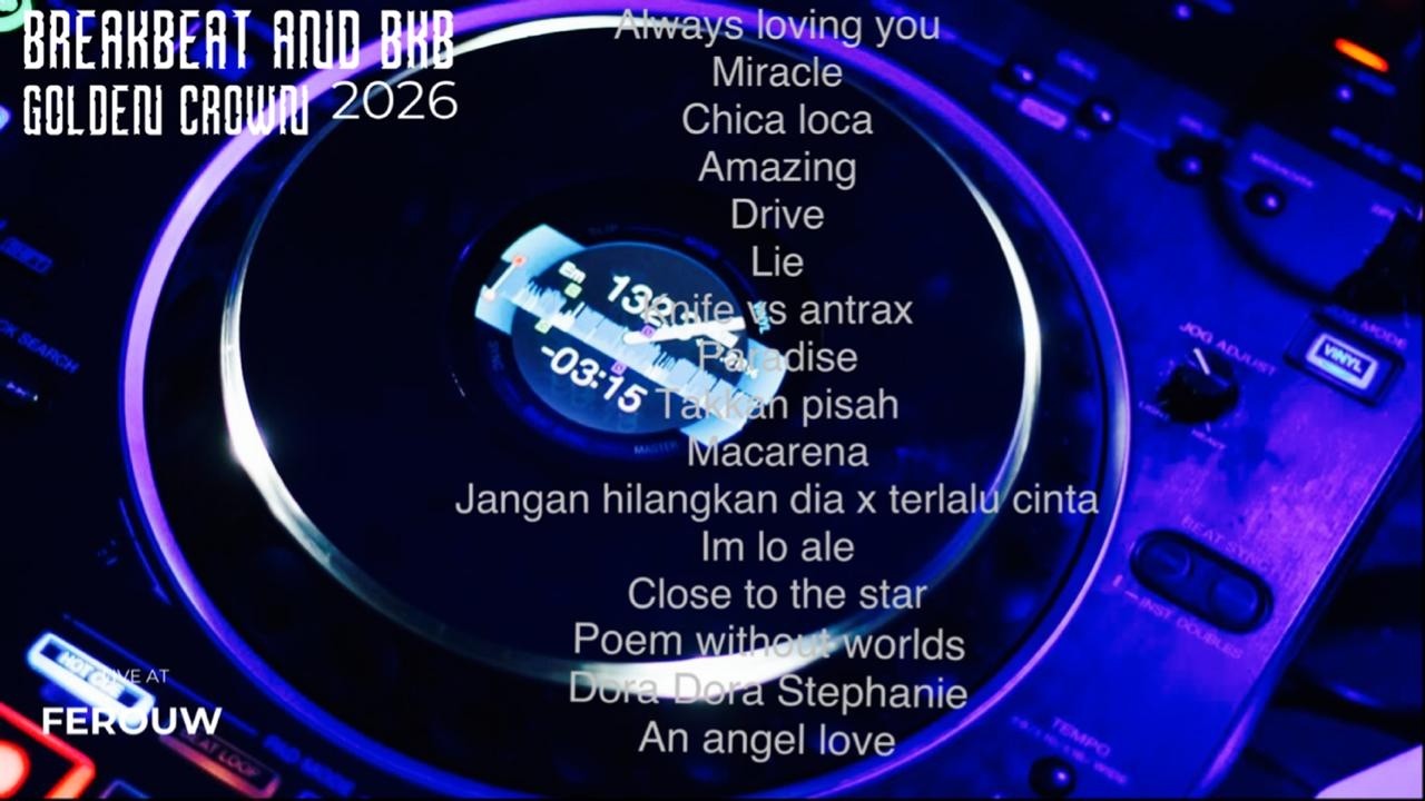 BREAKBEAT GOLDEN CORWN AND BKB 2026
