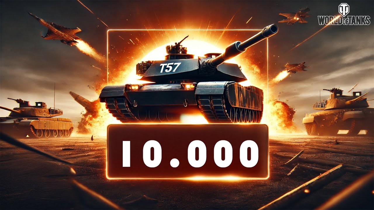 NEARLY 10K DAMAGE! T57 Goes FULL BEAST MODE! 💥🔥 [World of Tanks] [Replay]