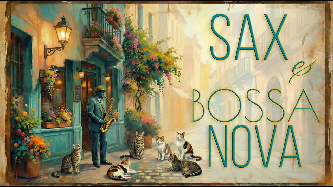 Saxophone & Bossa Nova Jazz | A 3 - Hour Playlist to Calm Your Mind & Soul