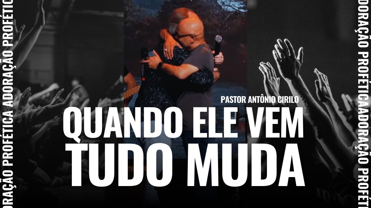 ADORAÇÃO PROFÉTICA E PODESOSA - Pr Antônio Cirilo e @DavidQuinlanOficial