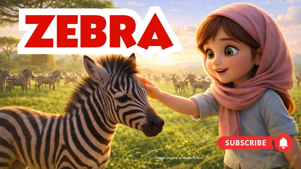 Zebra cu dungile scrise de Dumnezeu