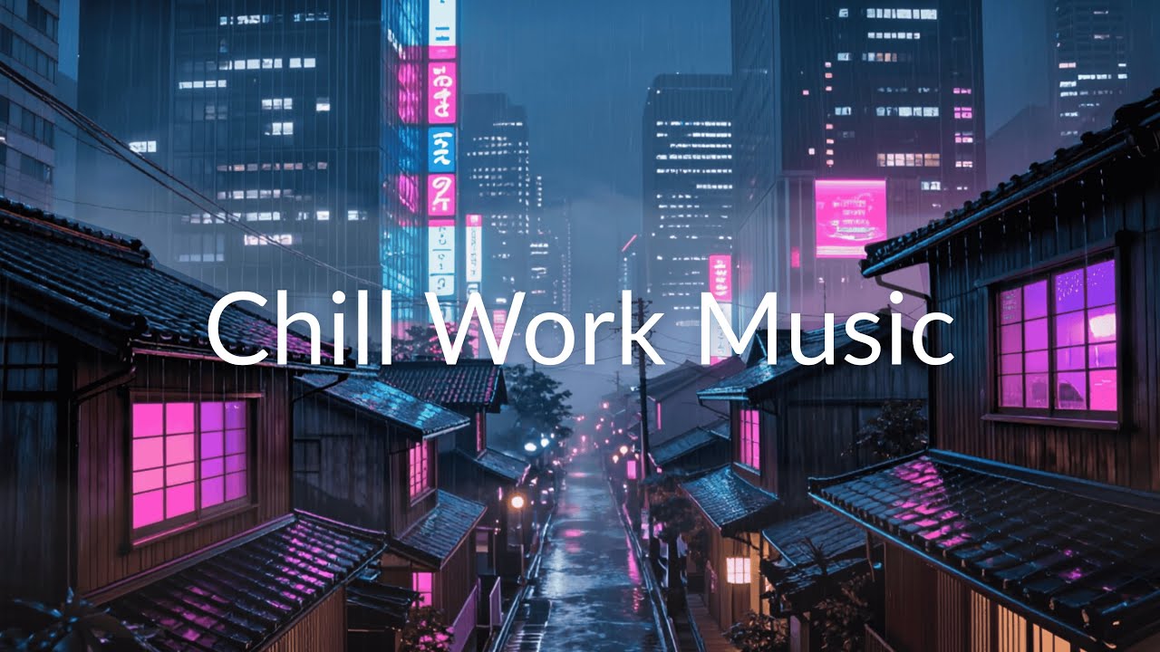 Futuristic Tokyo Lofi Vibes ??? Night Drive