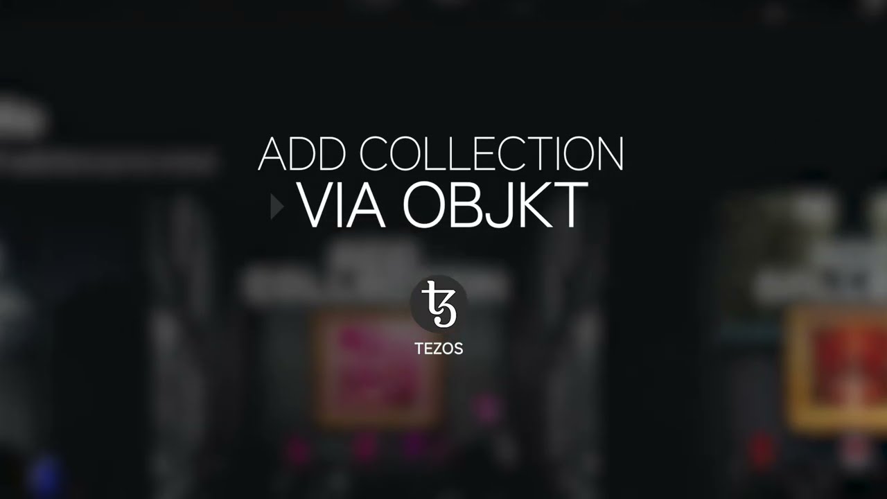 How To Add Your Collection To Cur8 Via Objkt (Tezos)
