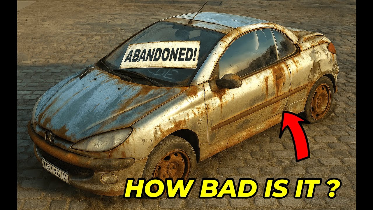 Abandoned for 12mths! Rescuing a Peugeot 206cc| Project Peugeot EP1