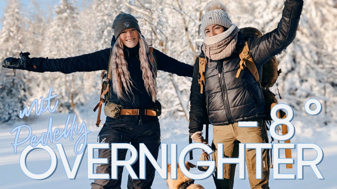 -8 Grad, Winter Wonderland & Glühmet I Overnighter mit @pedelly outdoor