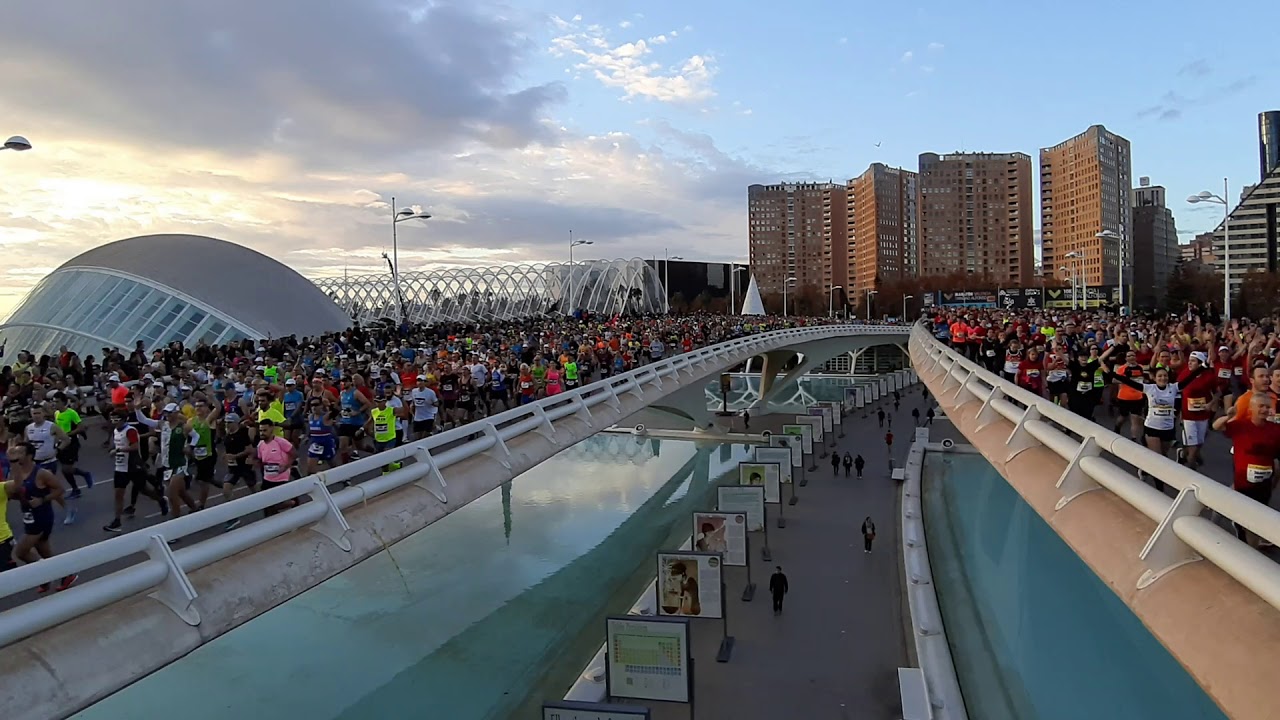 Salida Maratón Valencia 2019