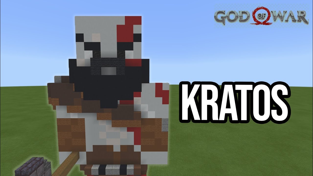 Minecraft | How to Build Kratos (God of War)