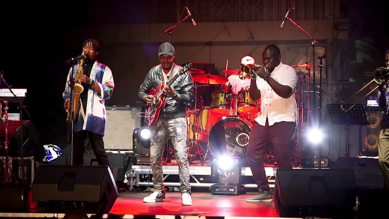 Nairobi Horns Project - Live at #AFROLECT2 Festival - Muguna Muguna #BlackInGold