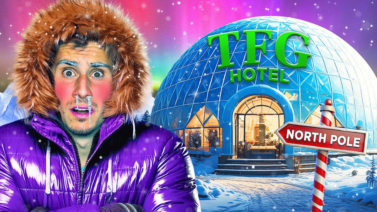 I Built a Hotel on The NORTH POLE!