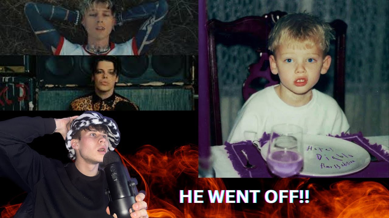 HE NEVER LEFT RAP!! | el pistolero and I Think I'm Okay (Sad Version) - mgk and YUNGBLUD | Reaction