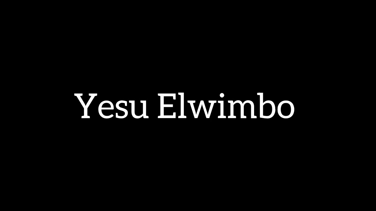 Ti Pee - Yesu Elwimbo