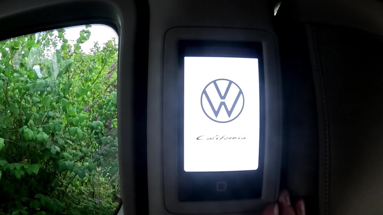 Как работает панель управления в VW California T7 Ocean