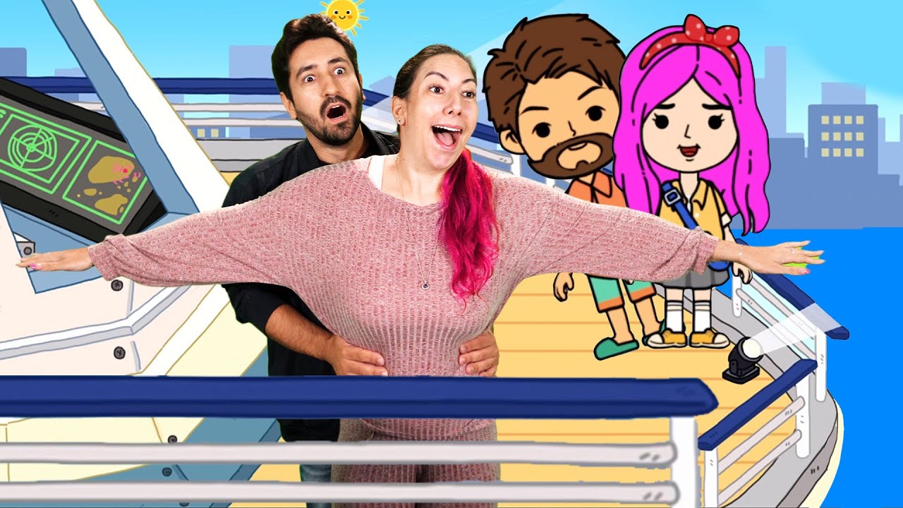 NOSSA VIAGEM ROMÂNTICA DE NAVIO no Yoya World