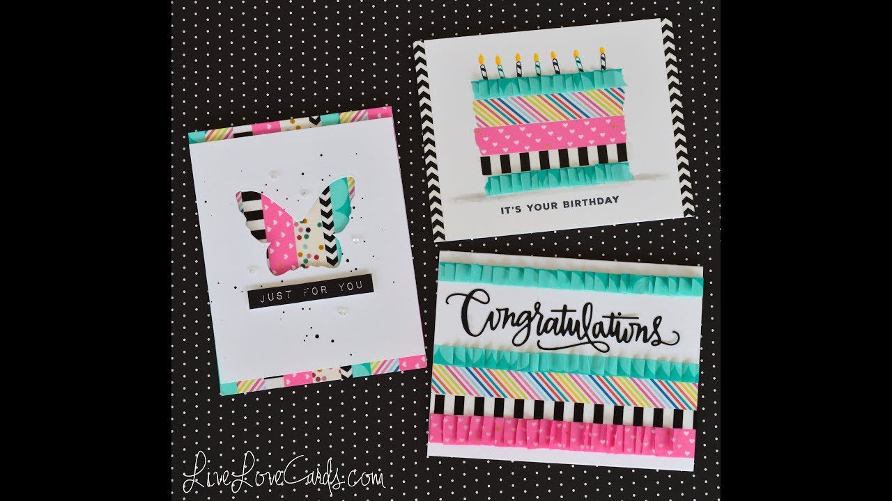 Washi Tape Cards