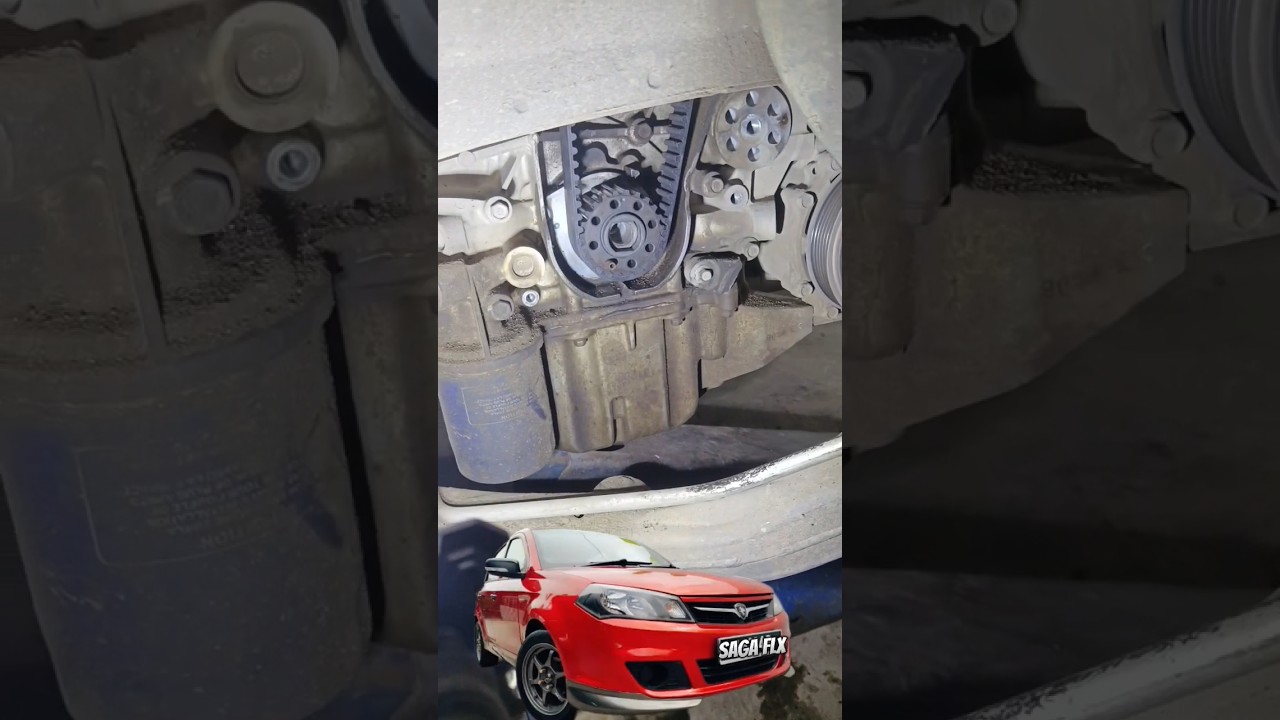 Timing belt replacement Saga Flx #shorts