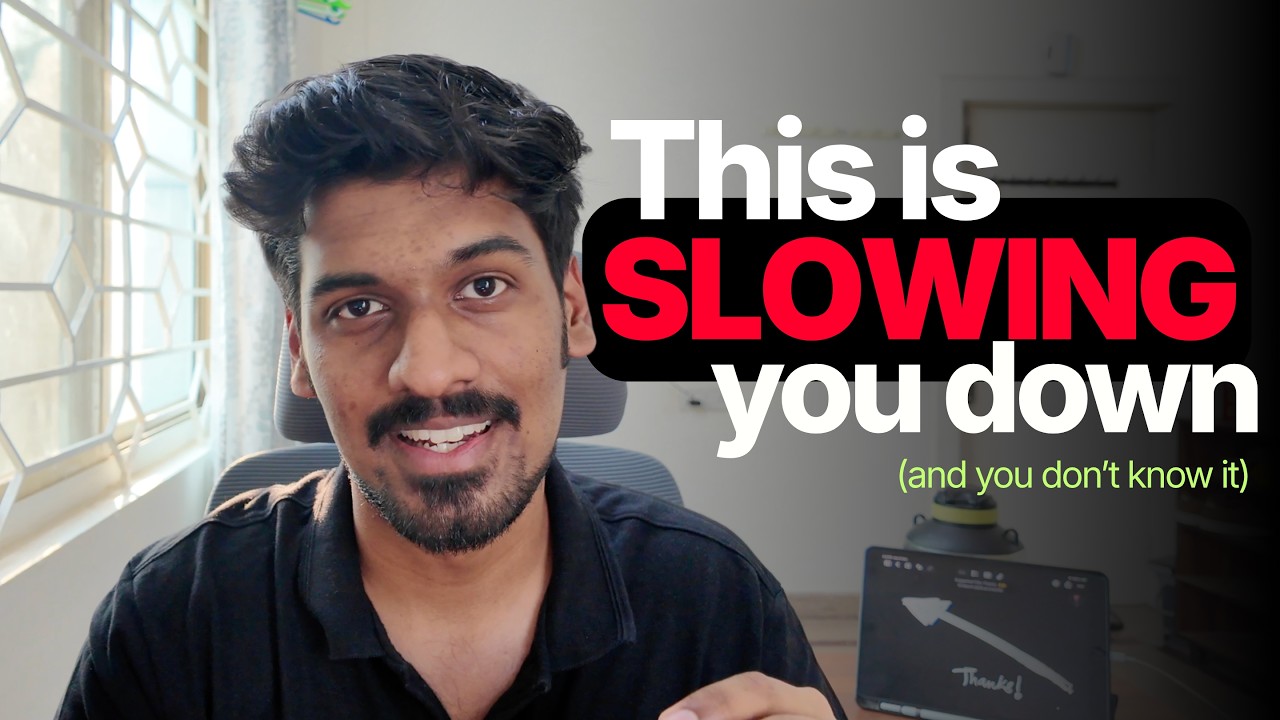 This Is Slowing You Down More Than You Think...
