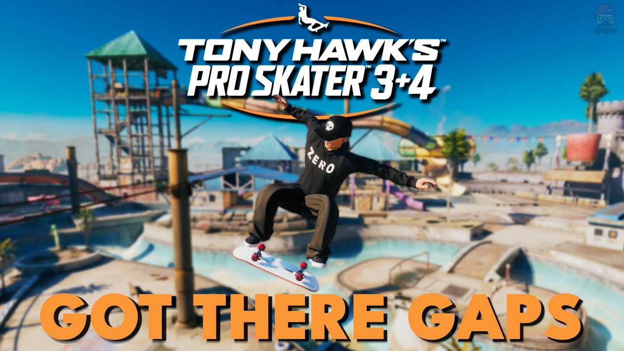 Tony Hawk Pro Skater 3+4 - All GOT THERE Gap Challenges