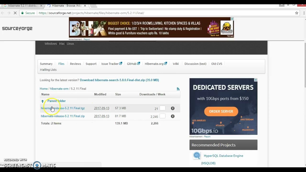 04 4 Hibernate distribution Zip file download