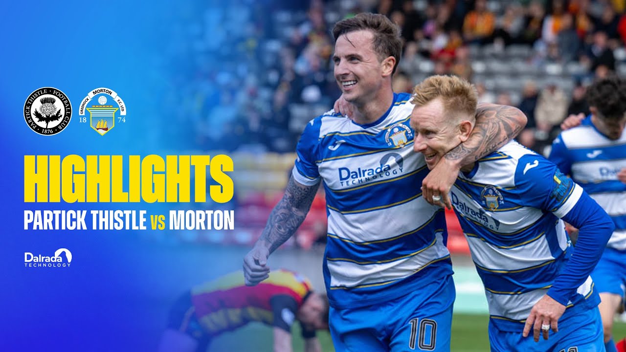 Partick Thistle vs Morton | William Hill Championship | 09/10/25