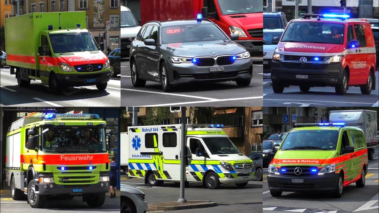 [🚒 𝗦𝗘𝗟𝗧𝗘𝗡𝗘 𝗙𝗔𝗛𝗥𝗭𝗘𝗨𝗚𝗘 🚨] Einsatzfahrten 》Schutz & Rettung, Werkfeuerwehr, Polizei || Schweiz – Zürich