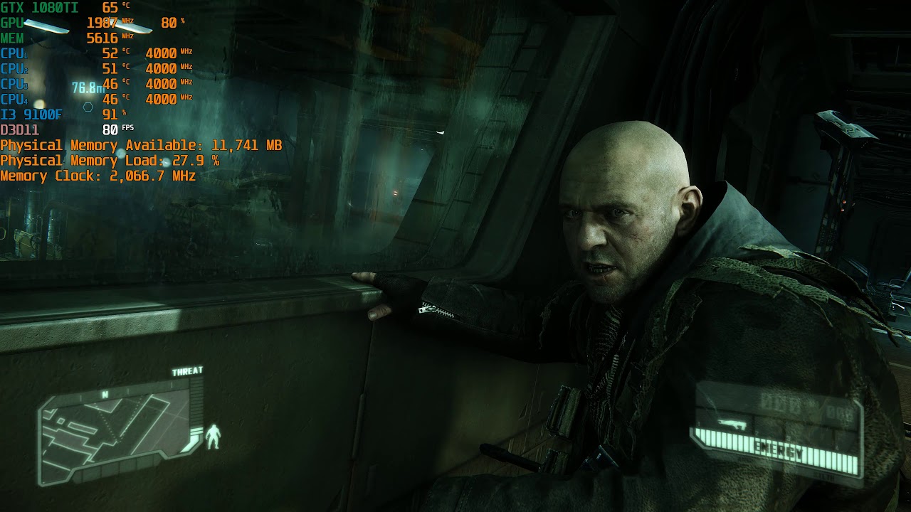 Crysis 3  9100F GTX 1080TI ddr4 4133 mhz