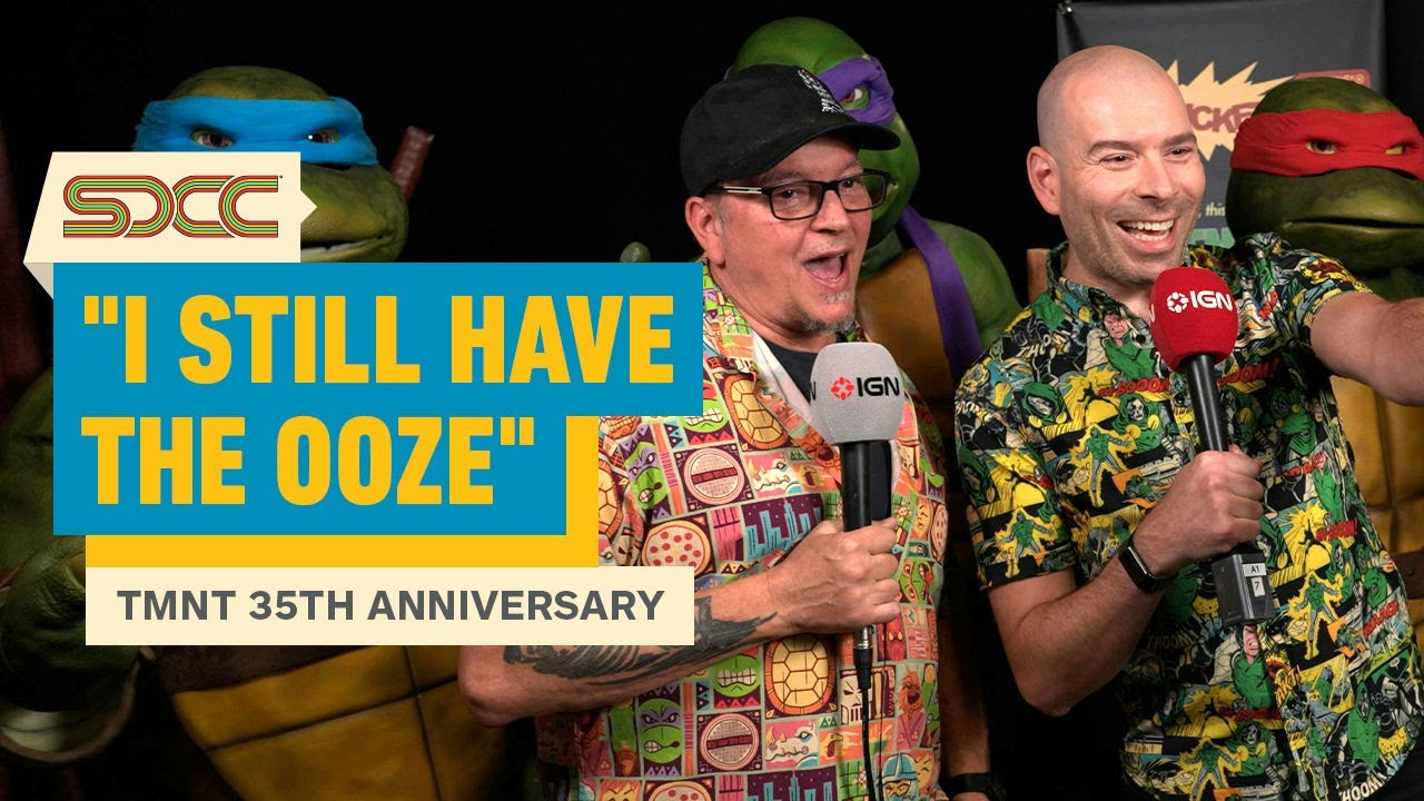 Kevin Eastman Gets As Nostalgic As We Do for TMNT's 35th Anniversary | SDCC 2025