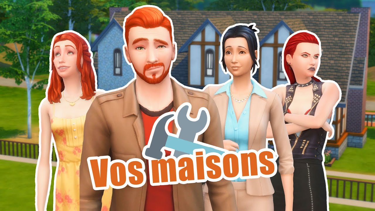 VOS MAISONS POUR LES SIMPA 🔨 / Challenge Les Sims 4