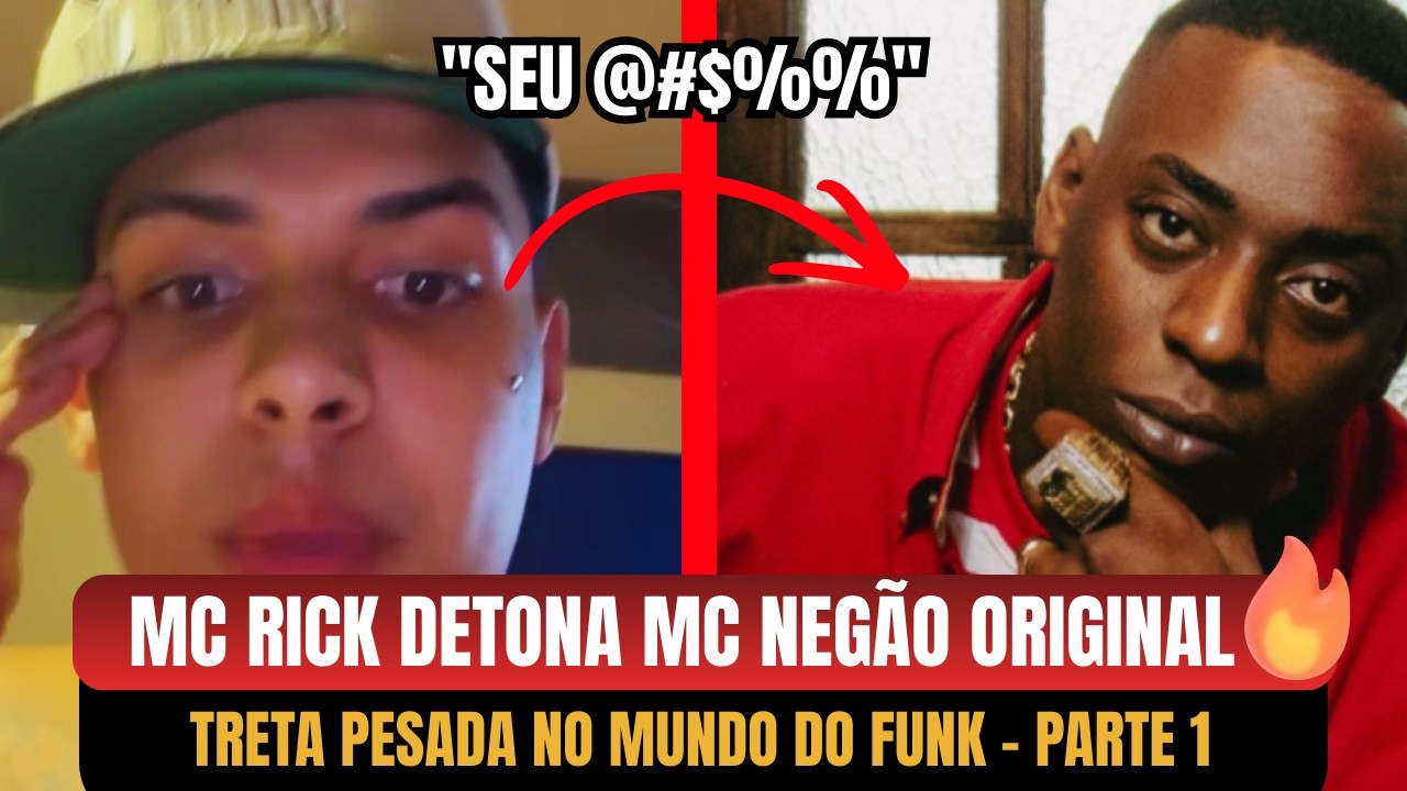 TRETA NO FUNK: MC RICK DEFENDE MC LEOZINHO E RESPONDE MC NEGÃO ORIGINAL!