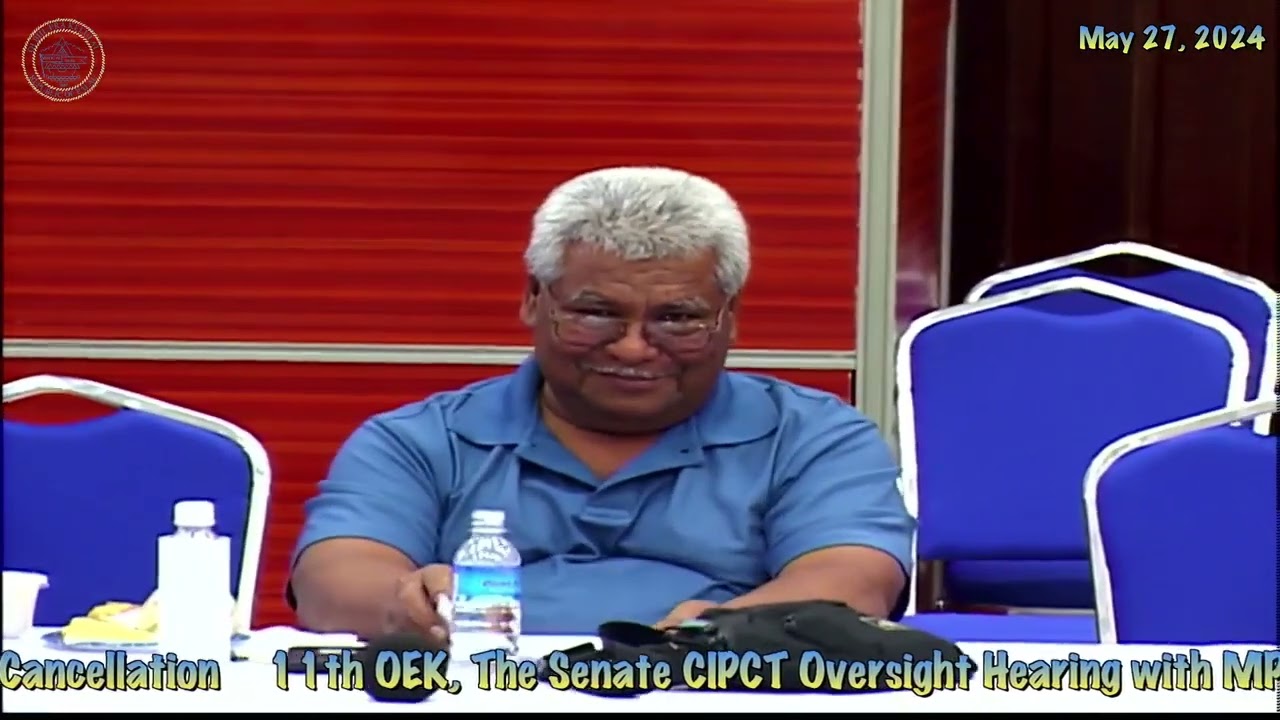 11th OEK, The Senate CIPCT Committee Oversight Hearing with MPII Regarding Projects and Operations