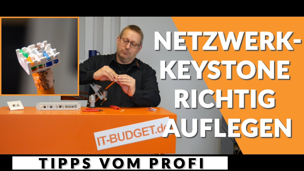 Netzwerk-Keystone RICHTIG auflegen – Tipps vom Profi | IT-BUDGET