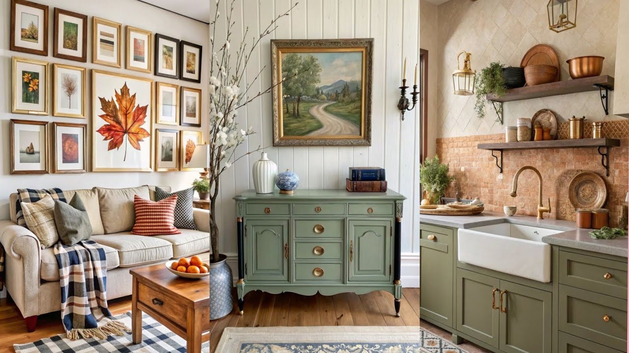 Vintage Meets Chic: Elegant Countryside Cottage Farmhouse Decor Ideas You’ll Love
