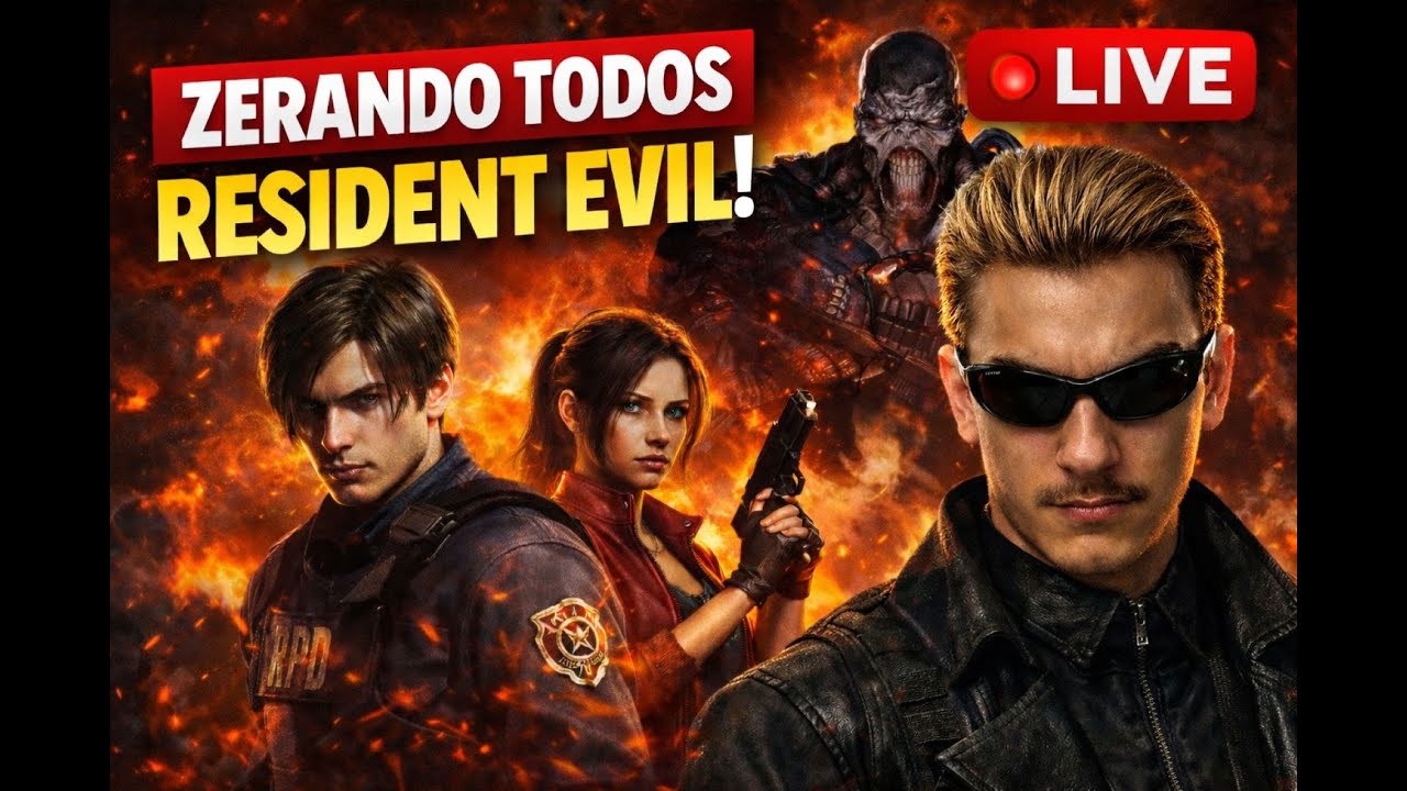 Zerando TODOS Resident Evil - Resident Evil 1