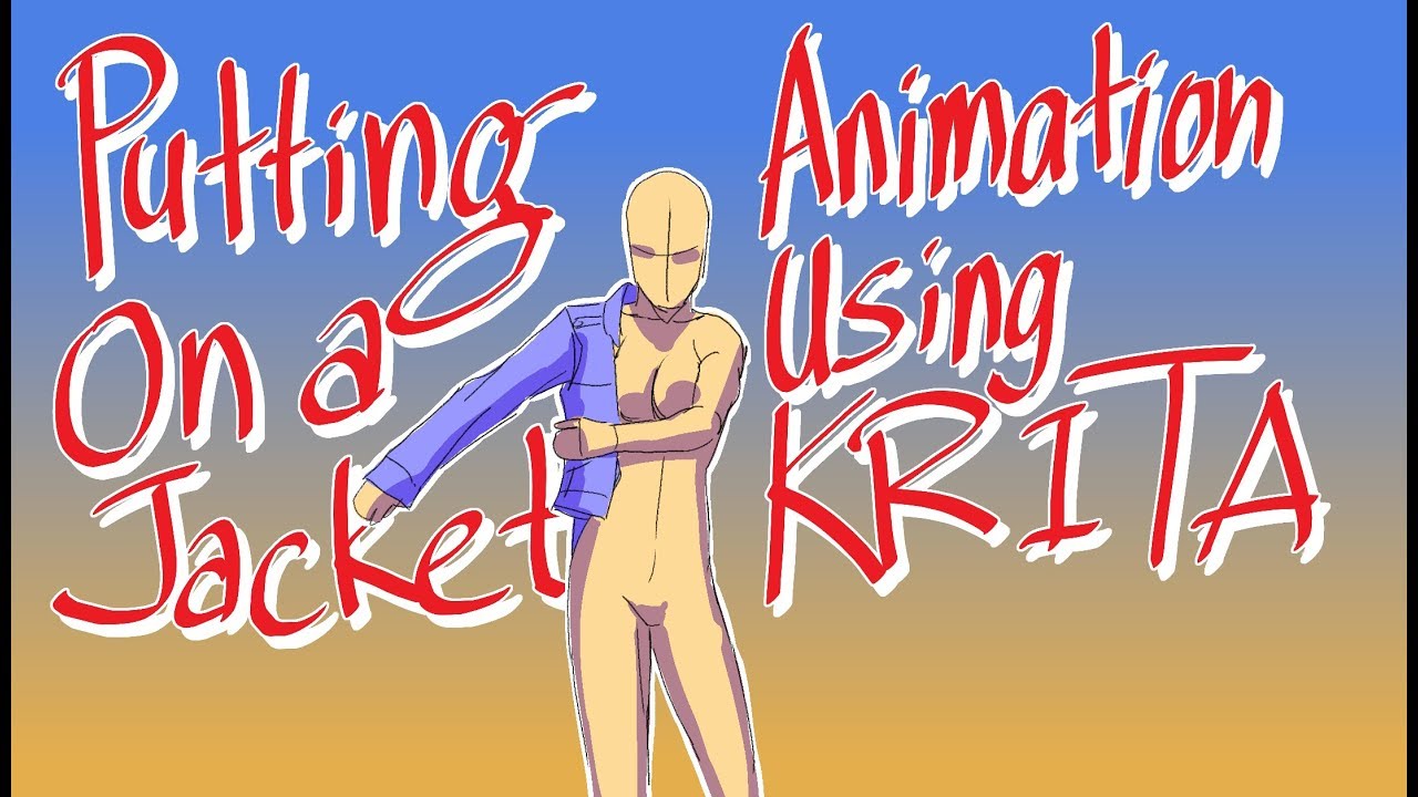 Daily Doodle - Putting On A Jacket Animation (No In Between)