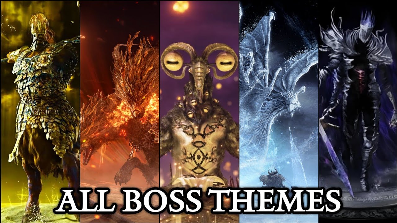 Elden ring NIGHTREIGN : All Nightlords Boss Themes