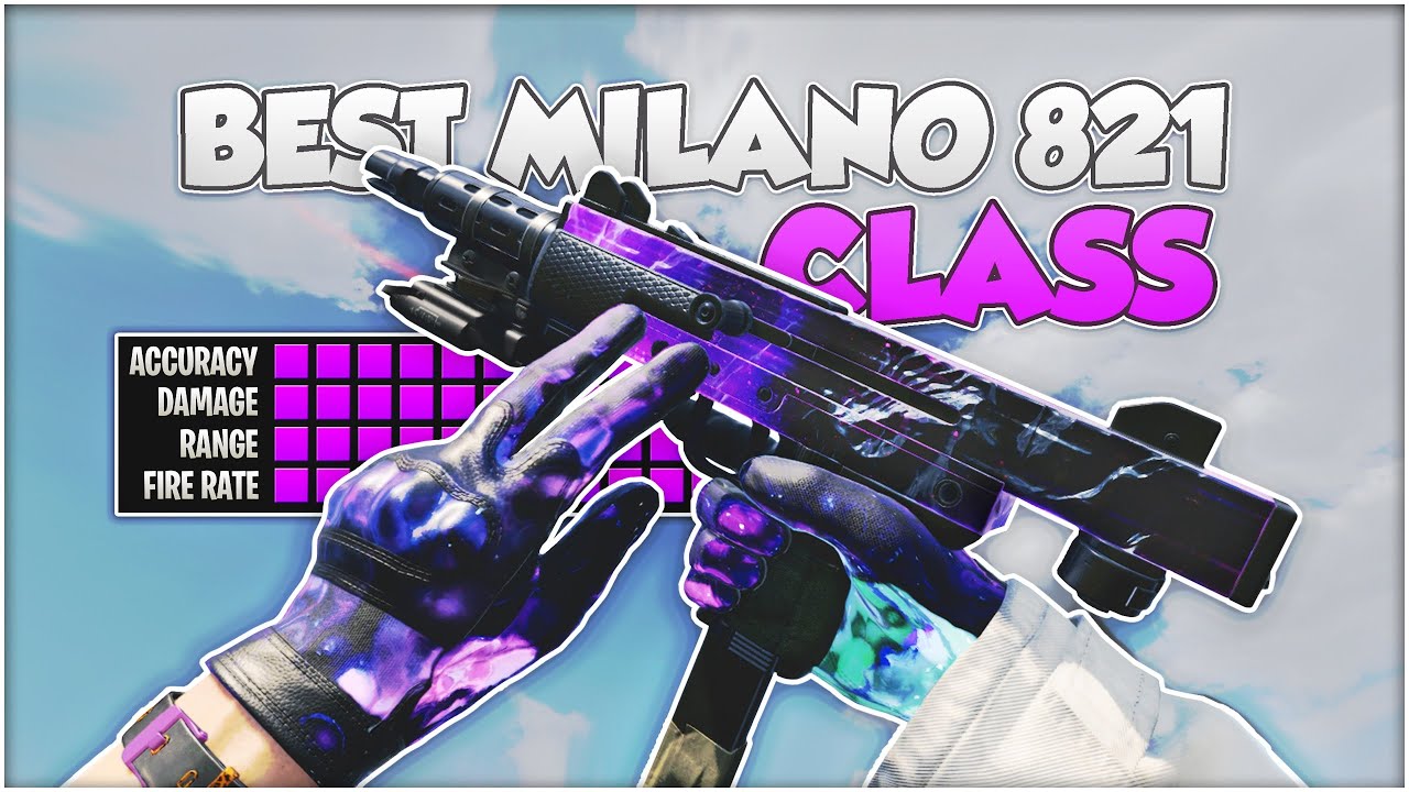 This is the Best Milano 821 Class in Black Ops Cold War Zombies!